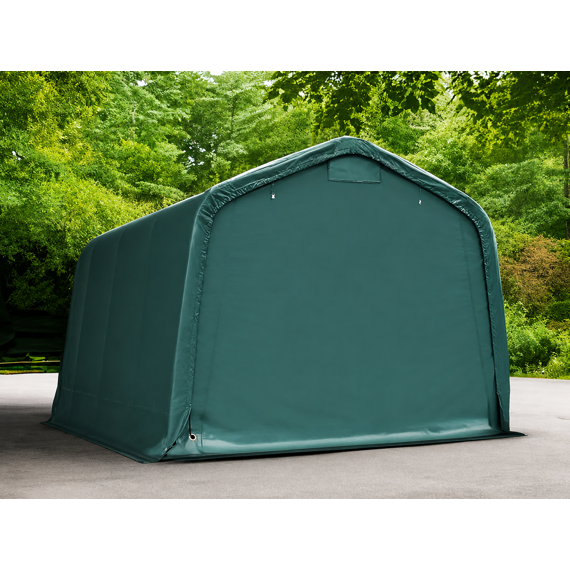 Mobilní plachtová PVC garáž 720HD 3,3x4,8 m - zelená